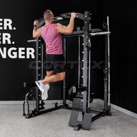 CORTEX SM-20 6-in-1 Power Rack with Smith & Cable Machine Sports & Fitness Kings Warehouse 