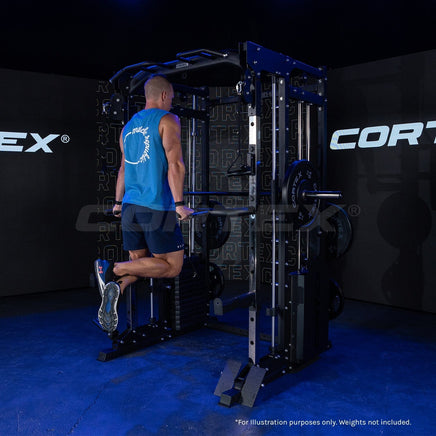 CORTEX SM25 Multi Gym (Dual Stack Functional Trainer, Smith Machine, Half Rack) Sports & Fitness Kings Warehouse 