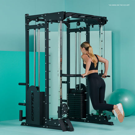 CORTEX SM25 Multi Gym (Dual Stack Functional Trainer, Smith Machine, Half Rack) Sports & Fitness Kings Warehouse 