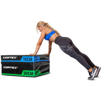 CORTEX Soft Plyo Box Modular Stackable 15cm, 30cm, 45cm, 60cm Sports & Fitness Kings Warehouse 