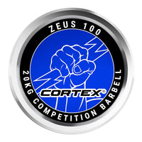 CORTEX ZEUS100 7ft 20kg Olympic Barbell with Aluminum Collars Sports & Fitness Kings Warehouse 