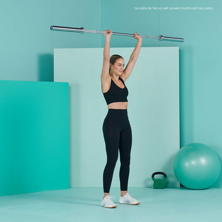 CORTEX ZEUS100 7ft 20kg Olympic Competition Barbell with Lockjaw Collars Sports & Fitness Kings Warehouse 