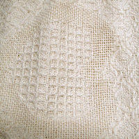 Cotton Knitted Cushion Cover Heart Natural Home & Garden Kings Warehouse 