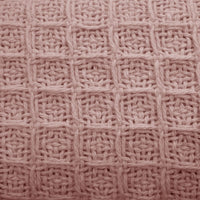 Cotton Waffle Blanket Dusty Pink Single Home & Garden Kings Warehouse 
