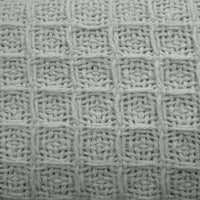Cotton Waffle Blanket Silver Single Home & Garden Kings Warehouse 