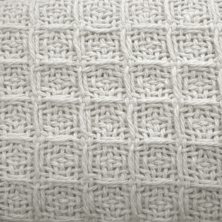 Cotton Waffle Blanket White Single Home & Garden Kings Warehouse 