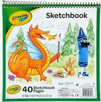 Crayola Sketchbook 40 Pages Kings Warehouse 