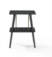 Crosley Manchester Entertainment Center Stand - Black Kings Warehouse 