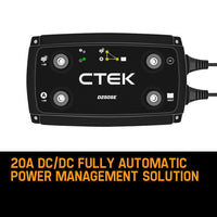 CTEK D250SE Dual Input DC-DC 20A Smart Battery Charger 12V Lead Acid Lithium Car Kings Warehouse 