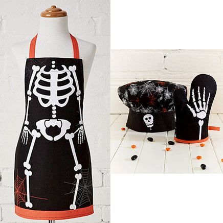 Cubby House Kids Set of 3 Skeleton Halloween Children Kids Kitchen Chef Set Home & Garden Kings Warehouse 