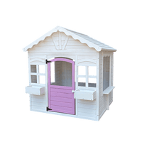 Cubby House Kids Wooden Outdoor Playhouse Cottage Play Children Timber Baby & Kids Kings Warehouse 