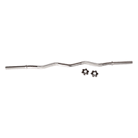 Curl Bar Barbell Heavy Duty EZ with Spinlock Collars Sports & Fitness Kings Warehouse 