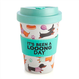 Dachshund Eco To Go Bamboo Cup - It's Been A Long Day Home & Garden Kings Warehouse 