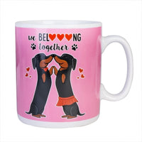 Dachshund Valentine Giant Mug Kings Warehouse 