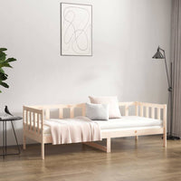 Day Bed 92x187 cm Single Bed Size Solid Wood Pine bedroom furniture Kings Warehouse 
