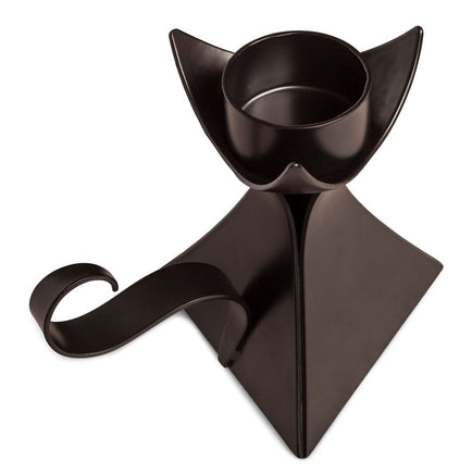 Decorative Black Metal Tea Light Candle Holder with Handle Home & Garden Kings Warehouse 