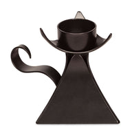 Decorative Black Metal Tea Light Candle Holder with Handle Kings Warehouse 