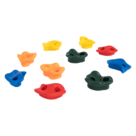 Deluxe 10 x Holds for Rock Climbing Wall Kids Outdoor Playground Baby & Kids Kings Warehouse 