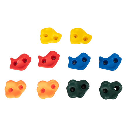 Deluxe 10 x Holds for Rock Climbing Wall Kids Outdoor Playground Baby & Kids Kings Warehouse 