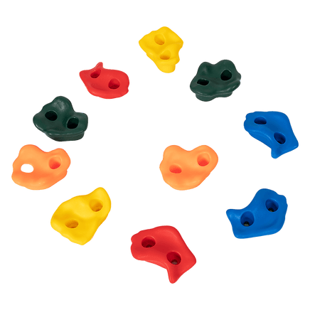 Deluxe 10 x Holds for Rock Climbing Wall Kids Outdoor Playground Baby & Kids Kings Warehouse 