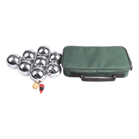 Deluxe Boules Bocce 8 Alloy Ball Set KingsWarehouse 