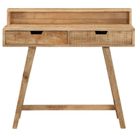 Desk 100x45x90 cm Solid Rough Mango Wood Kings Warehouse 