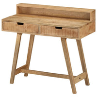 Desk 100x45x90 cm Solid Rough Mango Wood Kings Warehouse 