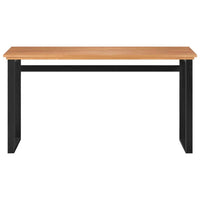 Desk 120x45x75 cm Solid Wood Teak Kings Warehouse 