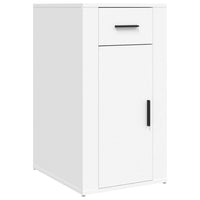 Desk Cabinet White 40x49x75 cm Engineered Wood Kings Warehouse 