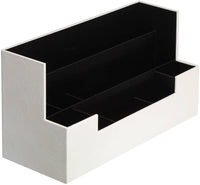 Desk Supplies Office Organizer Caddy (White) Kings Warehouse 