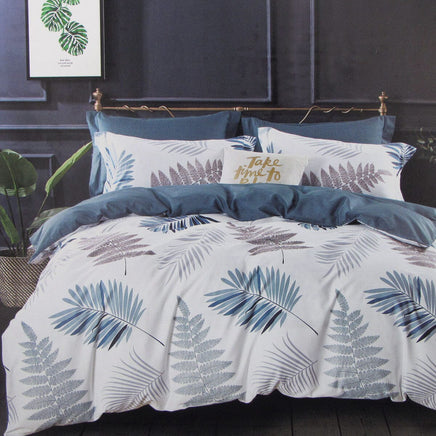 Destiny 100% Cotton Reversible Quilt Cover Set Queen Home & Garden Kings Warehouse 