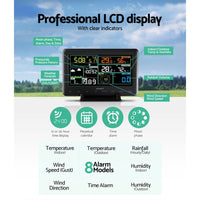 Dev King Weather Station Indoor Outdoor Wireless WiFi Professional Solar Sensor garden supplies Kings Warehouse 