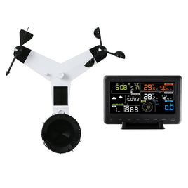 Dev King Weather Station Indoor Outdoor Wireless WiFi Professional Solar Sensor garden supplies Kings Warehouse 