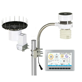 Dev King Weather Station Ultrasonic Anemometer Outdoor WiFi Rain Gauge Solar garden supplies Kings Warehouse 