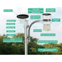 Dev King Weather Station Ultrasonic Anemometer Outdoor WiFi Rain Gauge Solar garden supplies Kings Warehouse 