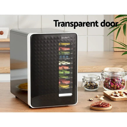 Devanti 10 Trays Food Dehydrator Appliances Kings Warehouse 