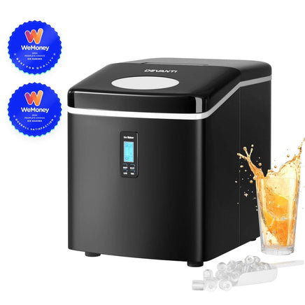 Devanti 15kg Ice Maker Machine Black Appliances Kings Warehouse 