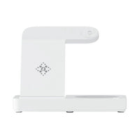 Devanti 4-in-1 Wireless Charger Dock Fast Charging for Phone White Electronics Kings Warehouse 