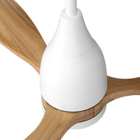 Devanti 52'' Ceiling Fan AC Motor w/Light w/Remote - Light Wood Appliances Kings Warehouse 