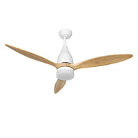 Devanti 52'' Ceiling Fan AC Motor w/Light w/Remote - Light Wood Appliances Kings Warehouse 