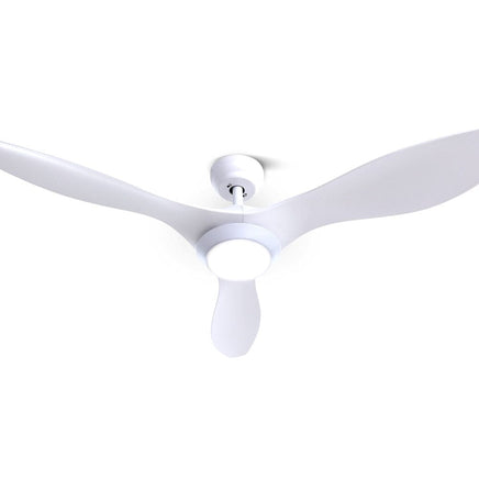 Devanti 52'' Ceiling Fan DC Motor w/Light w/Remote - White Appliances Kings Warehouse 