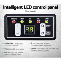 Devanti 60kg Commercial Ice Maker Machine Appliances Kings Warehouse 