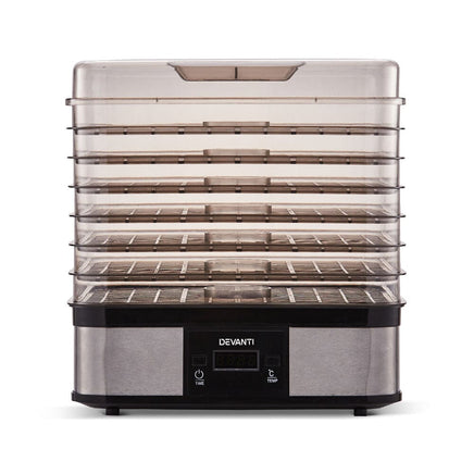 Devanti 7 Trays Food Dehydrator Appliances Kings Warehouse 
