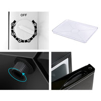 Devanti 70L Bar Fridge Black Appliances Kings Warehouse 