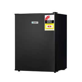 Devanti 70L Bar Fridge Black Appliances Kings Warehouse 