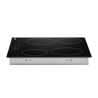 Devanti Ceramic Cooktop 60cm Electric Cooker 4 Burner Stove Hob Touch Control Kings Warehouse 