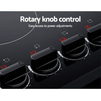 Devanti Electric Ceramic Cooktop 60cm Appliances Kings Warehouse 