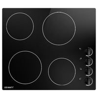 Devanti Electric Ceramic Cooktop 60cm Appliances Kings Warehouse 