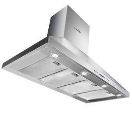 Devanti Range Hood Commercial Rangehood BBQ Hoods Kitchen Alfresco Canopy 1500mm Appliances Stocktake Sale Kings Warehouse 