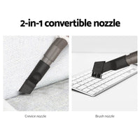 Devanti Stick Vacuum Cleaner Bagless Corded 500W Red Appliances Kings Warehouse 